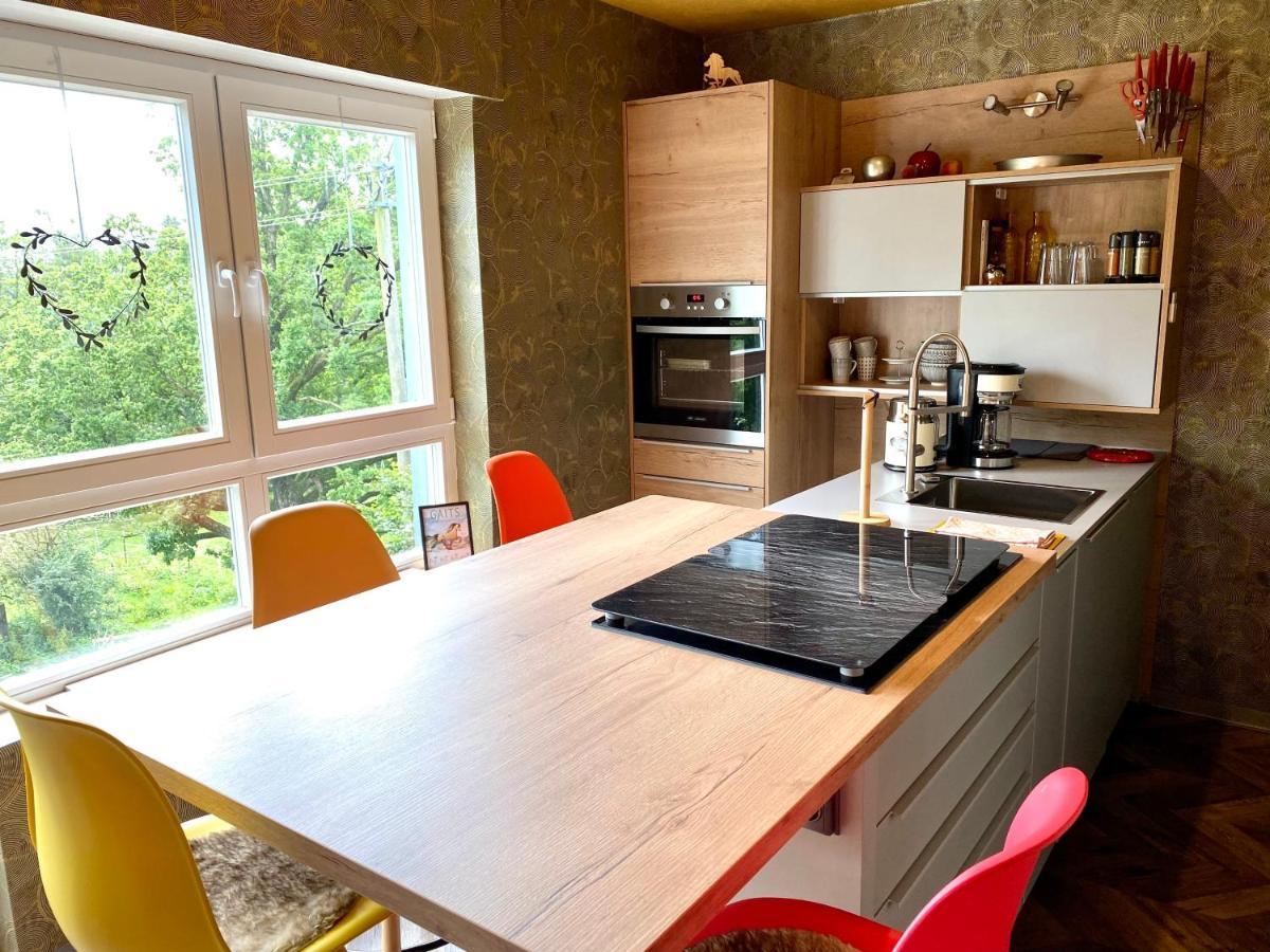Hof Vierzehnender Im Hohen Venn - 70Qm Maisonette - 2 Schlafzimmer - Wohnkueche - Balkon Mit Grill - Monschau - Eifel - Hunde Willkommen - Islandpferde Zewnętrze zdjęcie