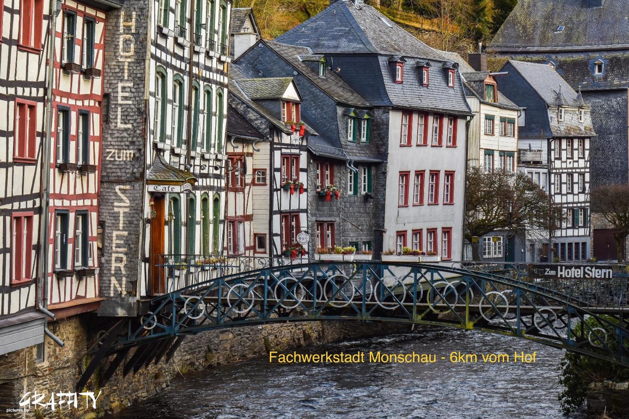 Hof Vierzehnender Im Hohen Venn - 70Qm Maisonette - 2 Schlafzimmer - Wohnkueche - Balkon Mit Grill - Monschau - Eifel - Hunde Willkommen - Islandpferde Zewnętrze zdjęcie