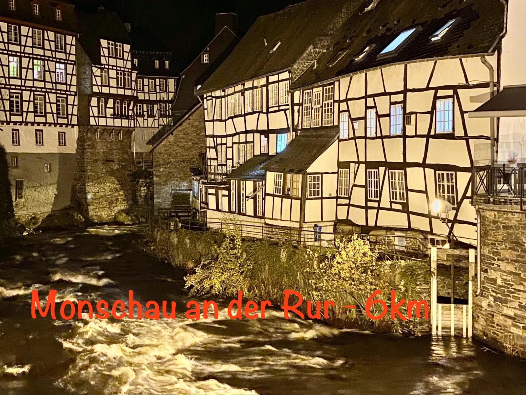 Hof Vierzehnender Im Hohen Venn - 70Qm Maisonette - 2 Schlafzimmer - Wohnkueche - Balkon Mit Grill - Monschau - Eifel - Hunde Willkommen - Islandpferde Zewnętrze zdjęcie